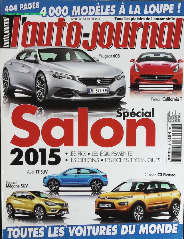 2015 Motor Show Special - L'auto journal - No. 911 - 2014 - magazine review - car