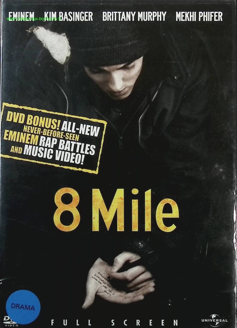8 Mile - Enimen Kim Basinger - DVD