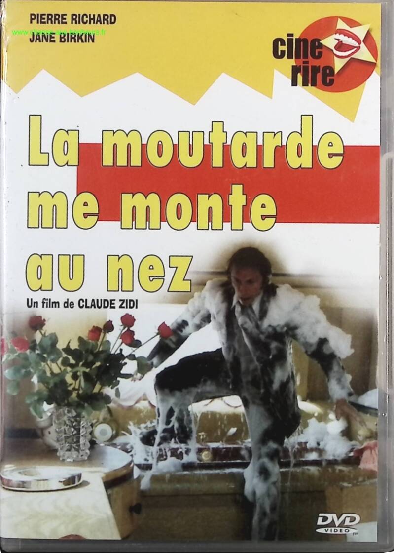 The Mustard Is Getting Up My Nose - Pierre Richard Jane Birkin, Claude Piéplu, - Comedy DVD