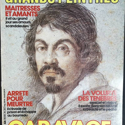 Caravaggio - Große Maler - Nr. 44 - Zeitschriftenrezension + 4 Reproduktionen - KUNST-Malerei