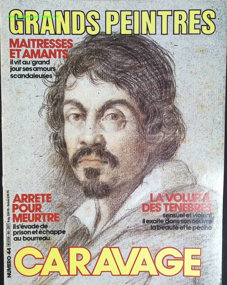 Caravaggio - Great Painters - No. 44 - magazine review + 4 reproductions - ART painting