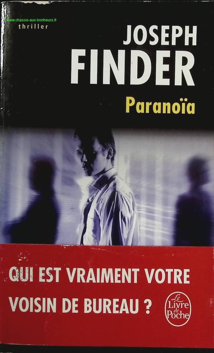 Paranoia - Joseph Finder - book