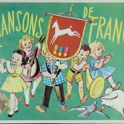 Chansons de France - Chocolat Poulain - Cartonné - livre