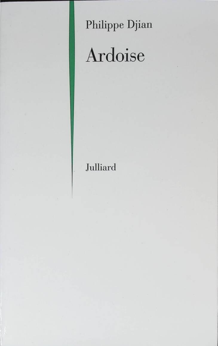 Slate - Philippe Djian - 2002 - book