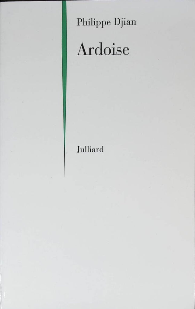 Slate - Philippe Djian - 2002 - book