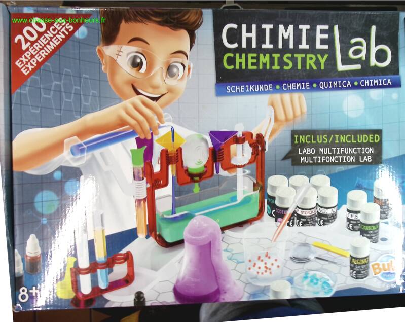 Chemistry Lab 200 experiments – Buki - board game
