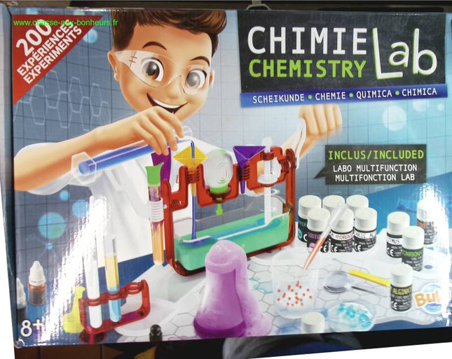 Chemielabor 200 Experimente – Buki - Brettspiel