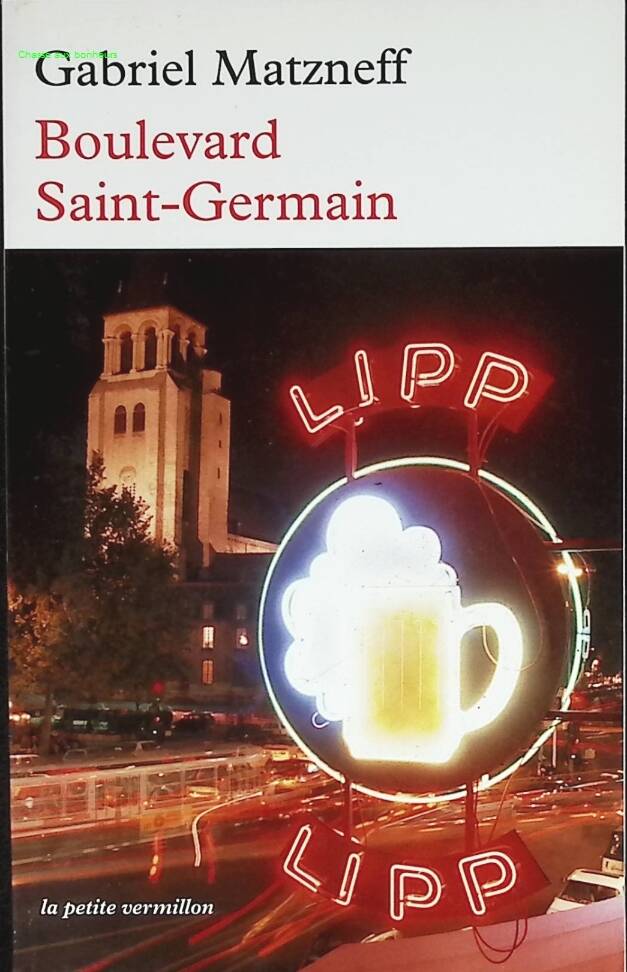 Boulevard Saint-Germain - Gabriel Matzneff - livre