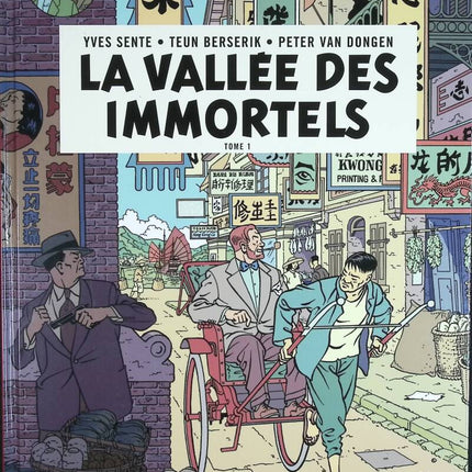 Das Tal der Unsterblichen, Band 1 – Blake &amp; Mortimer, Nr. 25 – Sente Yves, Van Dongen Peter – 2018 – Comic