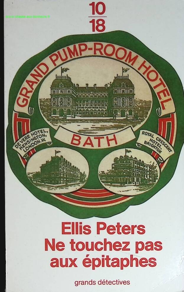 Ne touchez pas aux épitaphes - Ellis Peters - livre