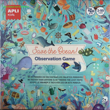 Save the Ocean Observation Game - Board Game