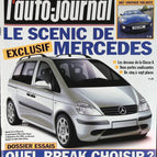 Le Scénic de Mercedes - L'auto journal - n° 532 - 1999 - revue magazine - voiture