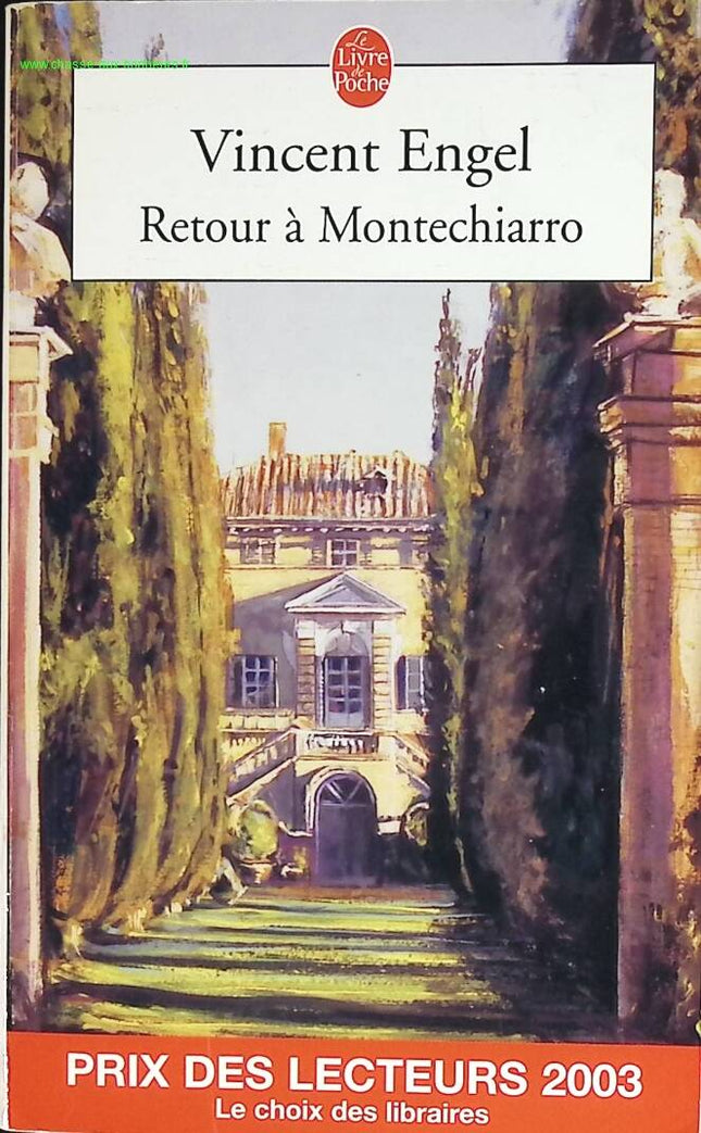 Retour à Montechiarro - Vincent Engel - livre