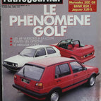 Le phénomène Volkswagen Golf - L'auto journal - n° 11 - 1990 - revue magazine - voiture