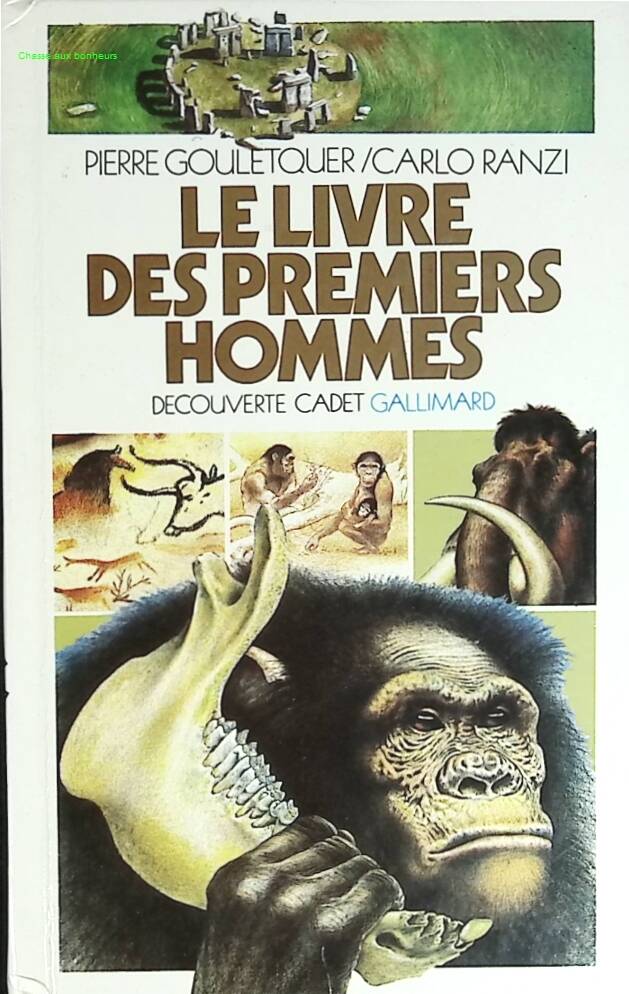 The Book of the First Men - Carlo Ranzi, Pierre Gouletquer - book