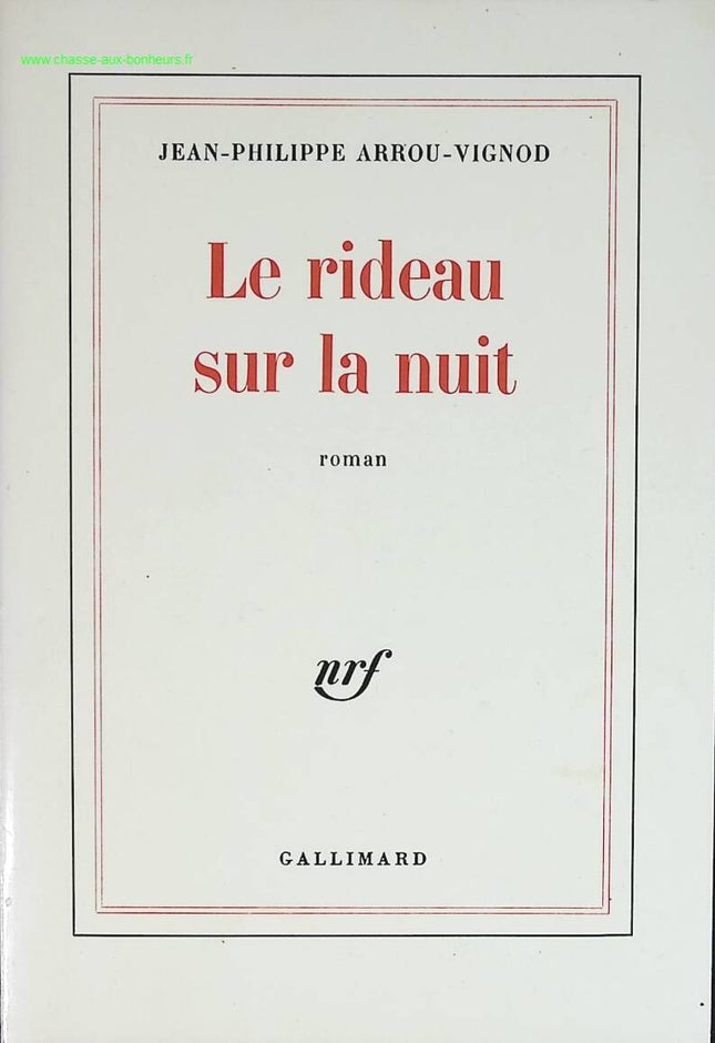 Der Vorhang der Nacht - Jean-Philippe Arrou-Vignod - Buch