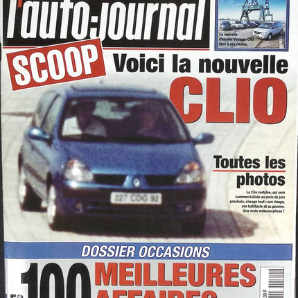 Der neue Clio - L'auto journal - Nr. 564 - 2001 - Zeitschriftenbericht - Auto