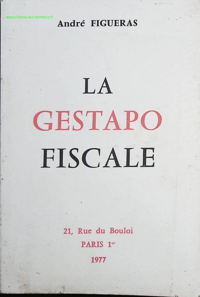 Die Finanzgestapo - André Figueras - Buch