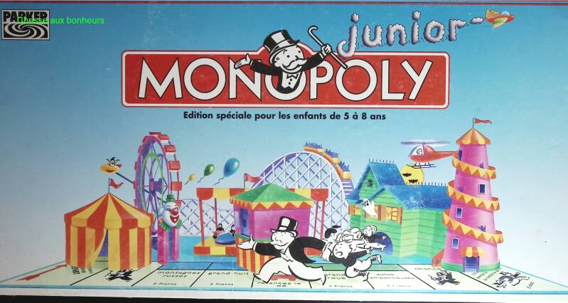 Monopoly Junior Auf dem Jahrmarkt - Parker - Brettspiel