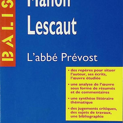 Manon Lescaut – Abbé Prévost – Buch