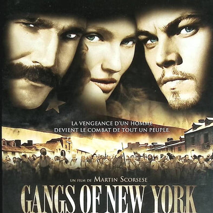 Gangs of New York - Scorcese Leonardo DiCaprio, Daniel Day-Lewis, Cameron Diaz Liam Neeson - DVD historique