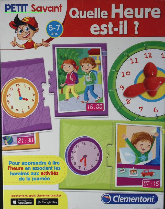 Wie spät ist es? - Brettspiel