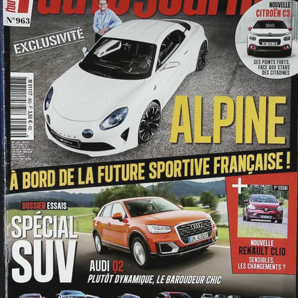 Alpine - L'auto journal - n° 963 - 2016 - magazine review - car