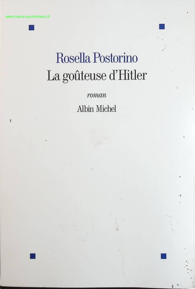 Hitler's Taster - Rosella Postorino - book