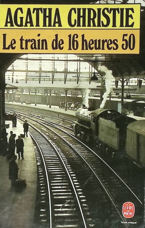 Le Train de 16 heures 50 - Agatha Christie - 1984 - livre