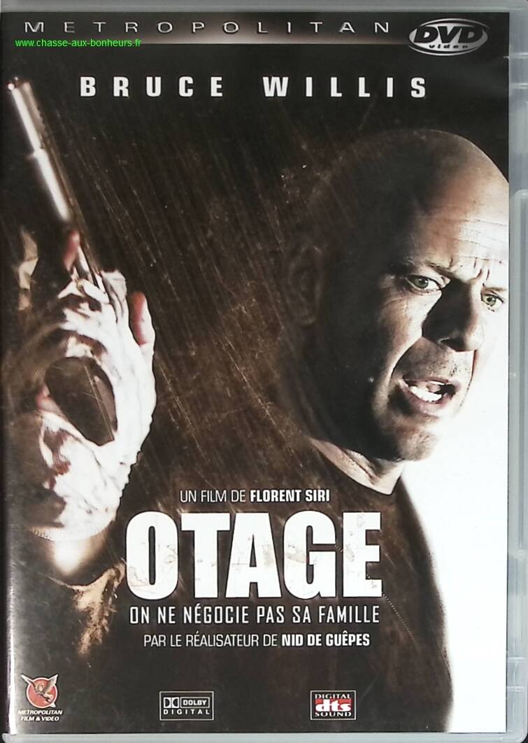 Otage - Bruce Willis - DVD action
