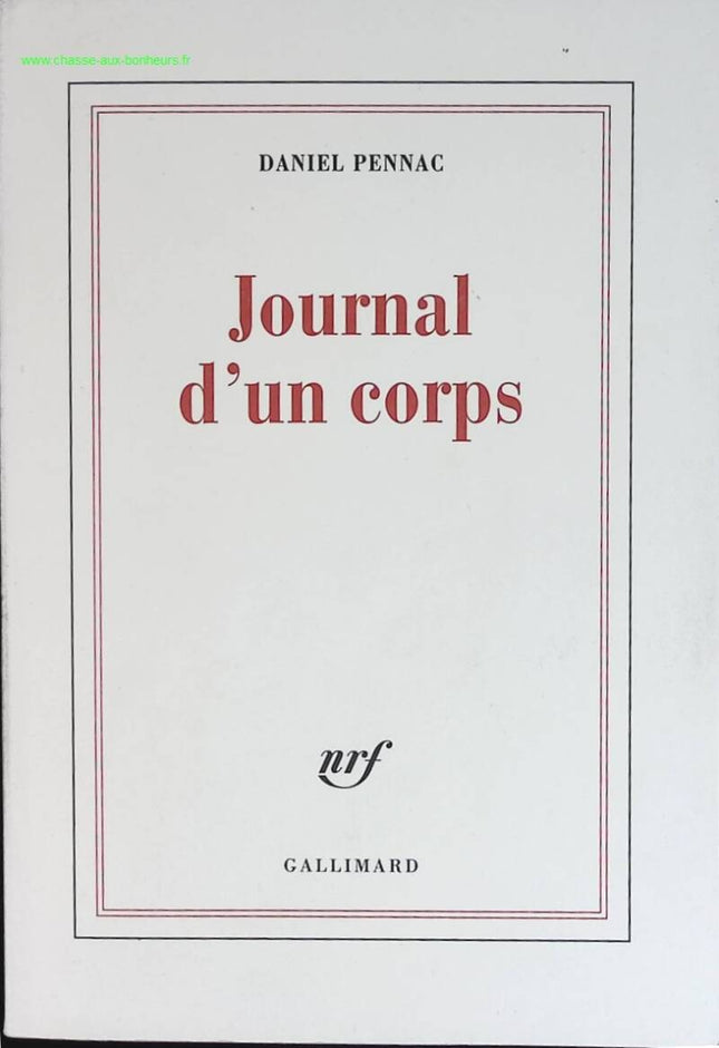 Journal of a Body - Daniel Pennac - Buch