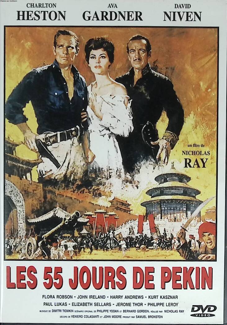 55 Days at Peking - Charlton Heston - Historical DVD