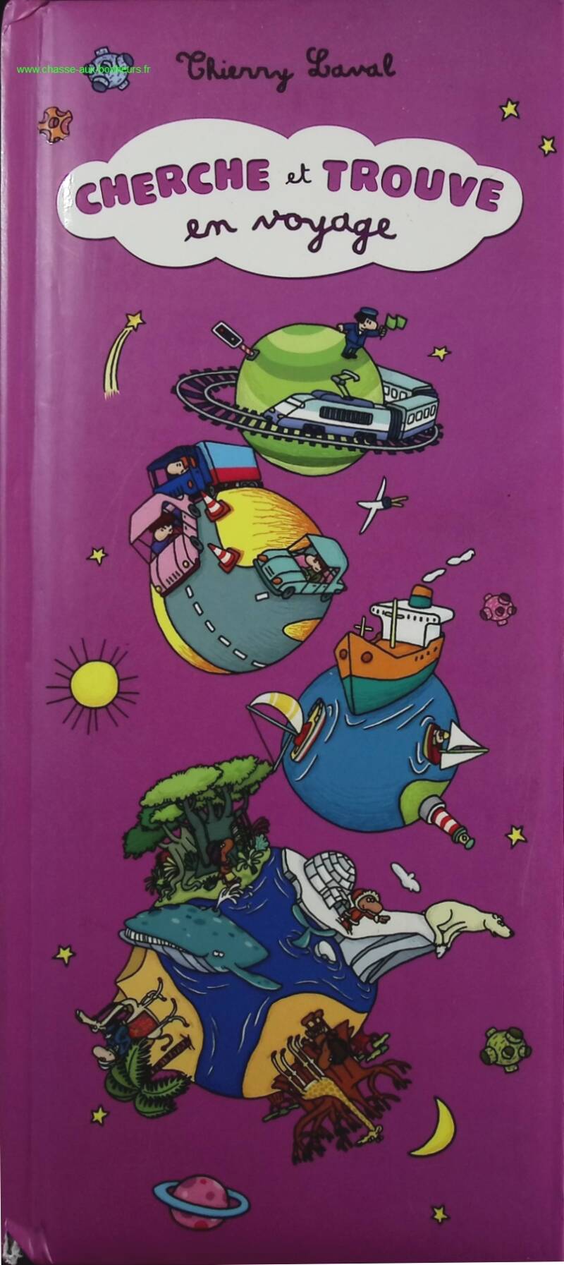 Cherche Et Trouve en voyage - Thierry Laval - Livre