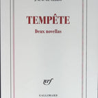 Tempête - J. M. G. Le Clézio - 2014 - livre