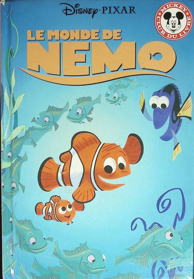 Le monde de Némo - Pixar Disney - 2004 - livre