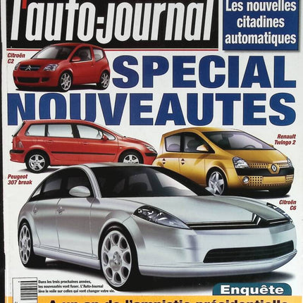 Special new releases - L'auto journal - n° 565 - 2001 - magazine review - car