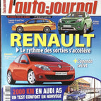 Renault le rythme des sorties s'accélère - L'auto journal - n° 730 - 2007 - revue magazine - voiture