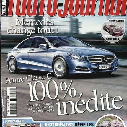 Mercedes C-Class - L'auto journal - No. 800 - 2010 - magazine review - car