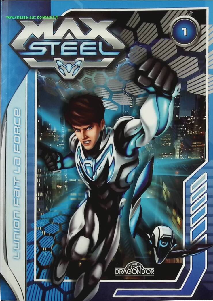 Max Steel Volume 1 - Strength in Numbers - Mattel - book
