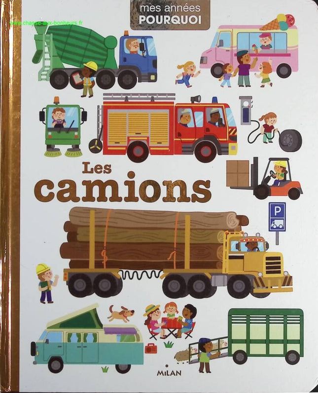 Les camions - Lucie Voisin - livre