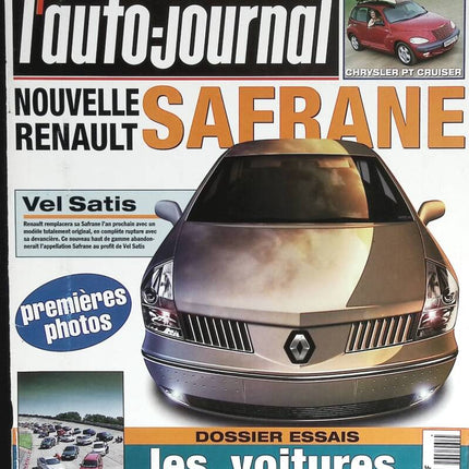 Der neue Renault Safrane - L'auto journal - Nr. 545 - 2000 - Zeitschriftenbericht - Auto