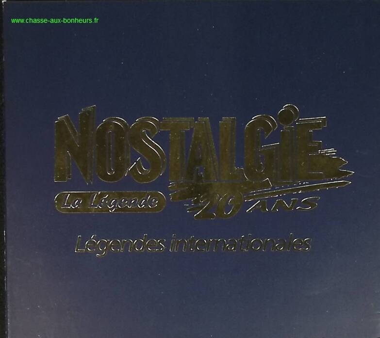 Nostalgia - 20 Years - International Legends - CD