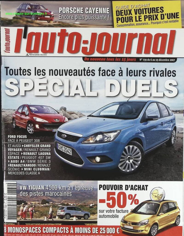 Special Duels - L'auto journal - Nr. 739 - 2007 - Zeitschriftenkritik - Auto