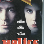Malice - Alec Baldwin - VHS-Videokassette K7