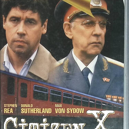 Citizen X - Stephen Rea - cassette vidéo vhs K7