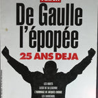 De gaulle l'épopée 25 ans déjà - Paris Match - 1995 - revue magazine