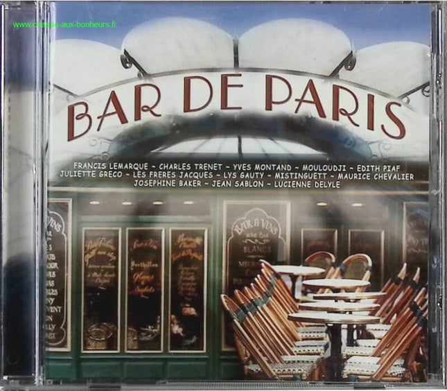 Le bar de Paris - Artistes divers - CD
