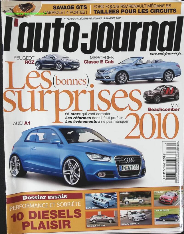 Überraschungen 2010 - L'auto journal - Nr. 793 - 2010 - Zeitschriftenkritik - Auto