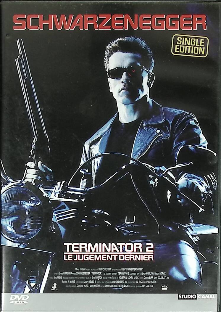 Terminator 2 - Arnold Schwarzenegger - SF DVD
