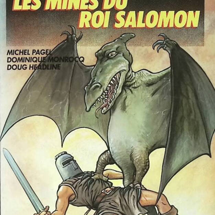 La Saga du Prêtre Jean Volume 3 - Les Mines du Roi Salomon - Michel Pagel - 1986 - livre